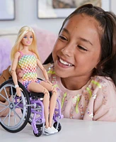 Barbie Fashionistas Doll with Wheelchair and Ramp and Blonde Hair - Multi