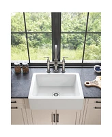 Streamdale Furniture 24 L X 19 W Farmhouse/Apron Front Kitchen Sink