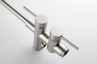 Mount Bathtub Faucet Freestanding Tub Filler Brushed Nickel Standing High Flow Shower Faucets