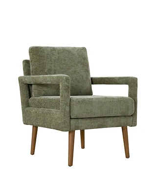 Streamdale Furniture Mid-Century Modern Chenille Armchair for Comfort and Style