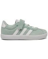 Adidas Little Girls Vl Court 3.0 Fastening Strap Casual Sneakers from Finish Line