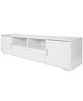 Streamdale Furniture Led Tv Stand for Up to 75 Inch - Storage Included