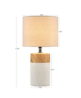 Streamdale Furniture Nicolo Textured Ceramic Table Lamp