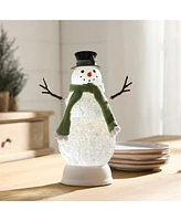 Slickblue Enchanting Led Snowman Lights for Winter Holiday Decor