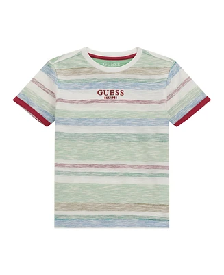 Guess Big Boy Short Sleeve Printed T-Shirt