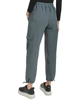 Marc New York Women's Knit Twill Cargo Pants