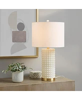 Streamdale Furniture Grace Ivy Textured Dot Table Lamp