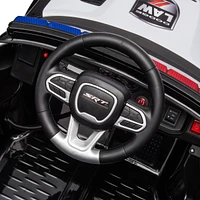 Licensed 12V Dodge Charger Kids Ride-On Car with Remote Control & Suspension