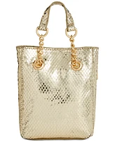 I.n.c. International Concepts Rachell Mini Metallic Snake Crossbody, Created for Macy's