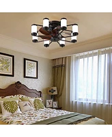 Streamdale Furniture 21.7" Ceiling Fan with Remote and Dimmable Light