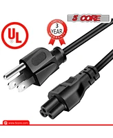 5 Core Ac Power Cord 10Ft 3 Prong Extension Adapter 16AWG 125V 13A Us Polarized Male- Female - 2PCS