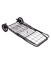 Costway Folding Shopping Cart Jumbo Basket Grocery Laundry Travel w/ Swivel Wheels