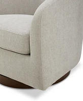 Solvie Fabric Swivel Chair, Created for Macy's