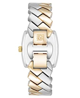 Anne Klein Women's Quartz Herringbone Two-Tone Alloy Metal Bracelet Watch, 26mm