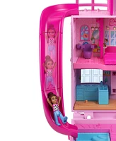 Polly Pocket Barbie Dreamhouse Compact, Dollhouse Playset with 3 Micro Dolls - Multi