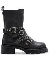 Aldo Women's Vortexia Studded Buckled-Strap Booties