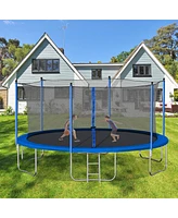 Streamdale Furniture 14FT Trampoline (Steel Tube, Ladder)