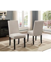 Streamdale Furniture Amisos 6-Piece Dining Set Hairpin Table, 4 Chairs, Bench, 3 Colors