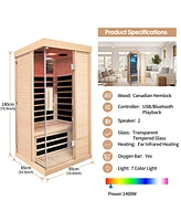 Streamdale Furniture Canadian hemlock single sauna room