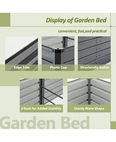 Streamdale Furniture 3-in-1 Garden Bed Kit Raised Bed, Greenhouse, Customizable