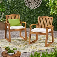 Christopher Knight Home Della Wood Acacia Armchair