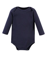 Hudson Baby Boys Thermal Long Sleeve Bodysuits