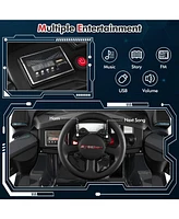 Skonyon Licensed Audi Kids Ride On E-tron Racing Car