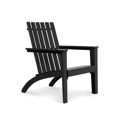 Givimo Outdoor Patio Acacia Wood Adirondack Lounge Armchair