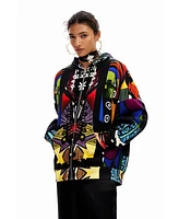 Desigual Women's M. Christian Lacroix arty hoodie