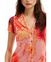 Desigual Women's Tulle resort T-shirt