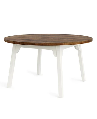 Tribesigns Round Dining Table for 4-6 People, 47