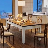 Tribesigns Dining Table for 4-6 People, 62