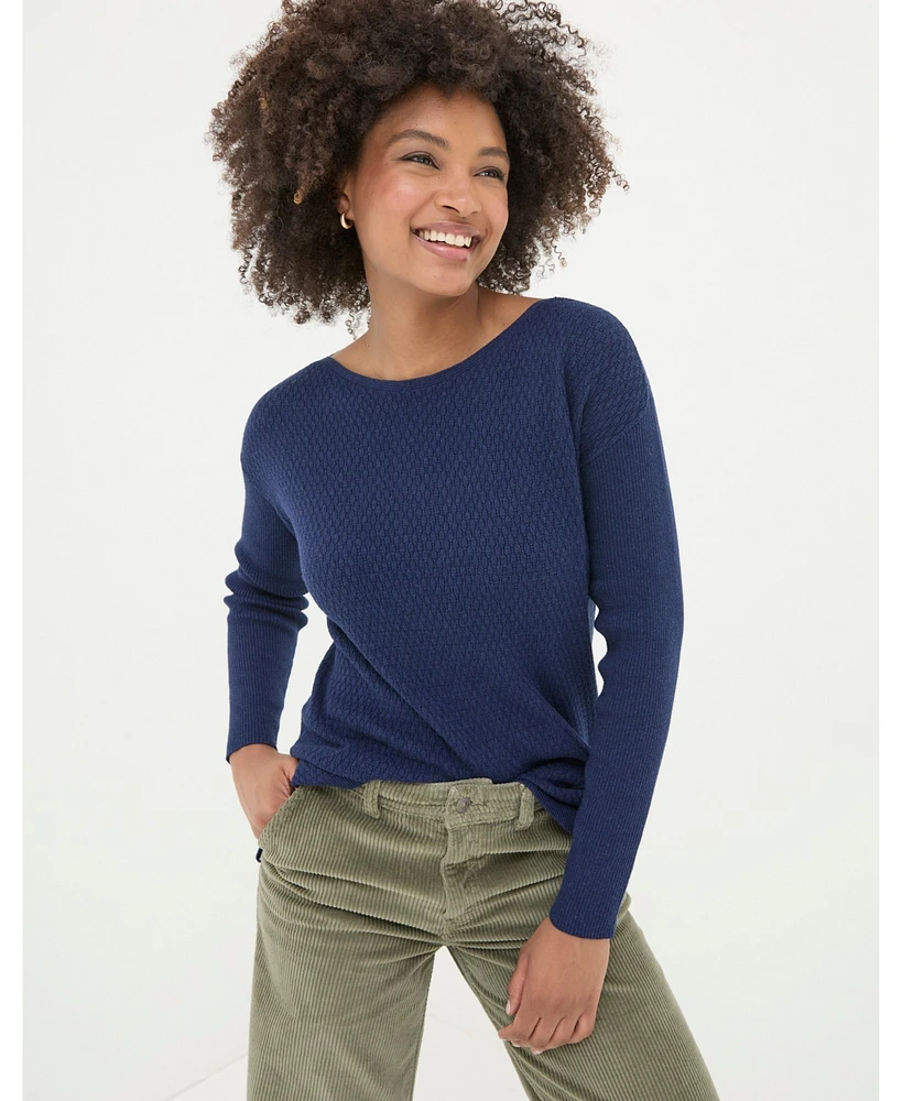 FatFace Women's Sophie Boat Neck Sweater