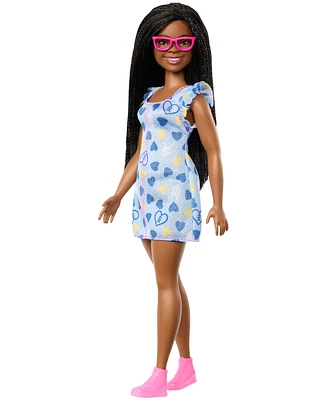 Barbie Fashionistas Doll Black Hair & Brown Eyes with Down Syndrome - Multi