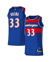 Nike Men's Kyle Kuzma Royal Washington Wizards Authentic Player Jersey - City Edition