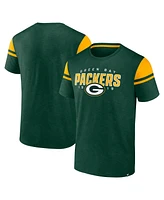 Fanatics Men's Green Green Bay Packers Old School Play Slub T-Shirt