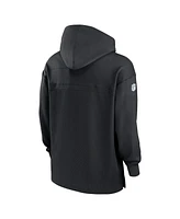 Nike Men's Black Philadelphia Eagles Sideline Jersey Performance Pullover Hoodie