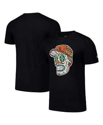 New Era Men's Black San Francisco Giants Sugar Skulls T-Shirt