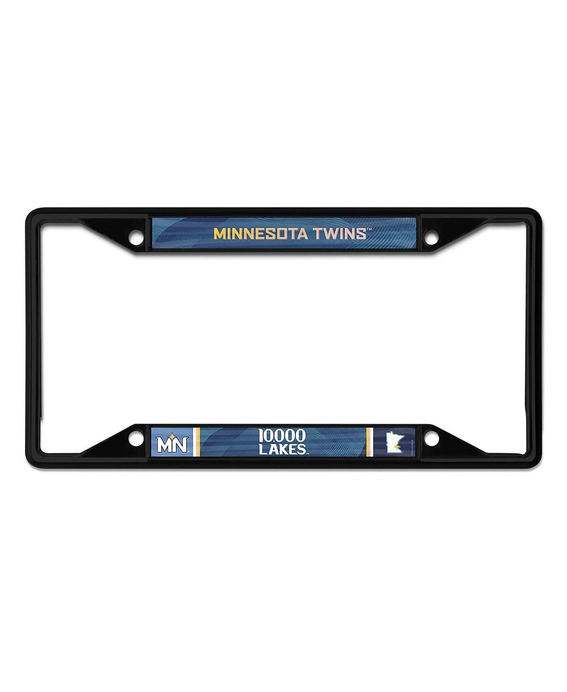 Wincraft Minnesota Twins 2024 City Connect Metal Laser Cut License Plate Frame