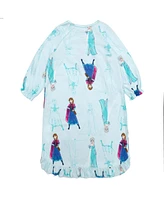 Frozen Toddler Girl Long Sleeve Holiday Granny Gown