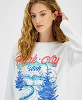 Love Tribe Juniors' Park City Utah Crewneck Sweatshirt