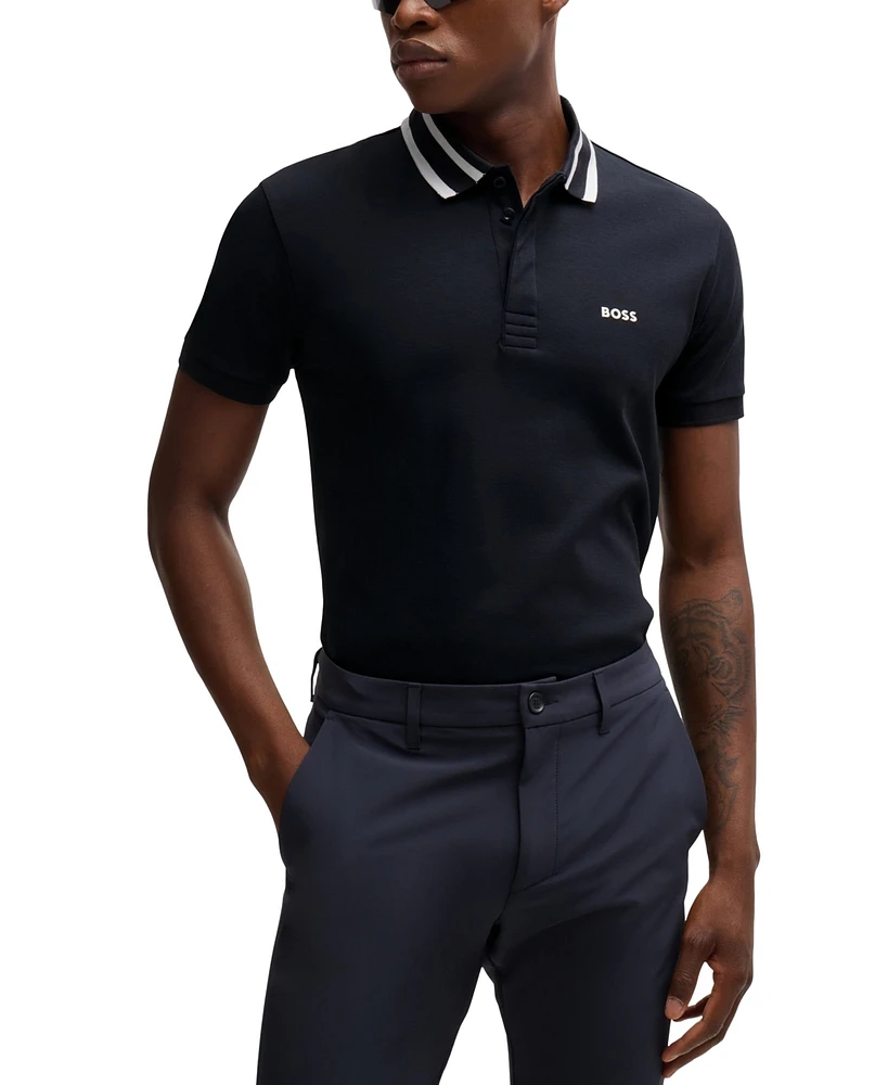 Boss by Hugo Boss Men's Logo Detail Polo Shirt