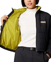 Columbia Women's Wallowa Insulated Cropped Stand-Collar Jacket