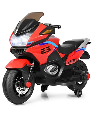 Skonyon 12V Kids Ride On Motorcycle Electric Motor Bike