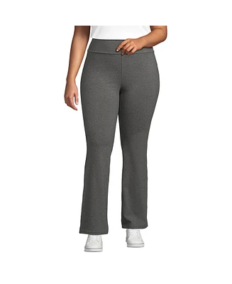 Lands' End Plus Starfish High Rise Flare Pants