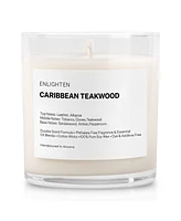 Enlighten Candles Caribbean Teakwood Sandalwood Candle