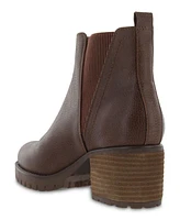 Mia Women's Jody Lug Sole Chelsea Booties