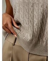 Sleeveless Cashmere Vest for Women