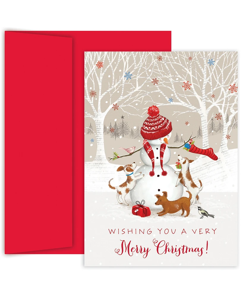 Masterpiece Studios Snowman Friends Holiday Boxed Cards