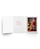 Masterpiece Studios Santa With List Holiday Boxed Cards